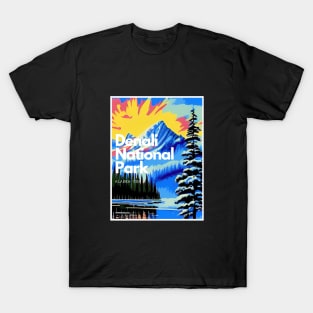 Denali National Park hike Alaska United States T-Shirt